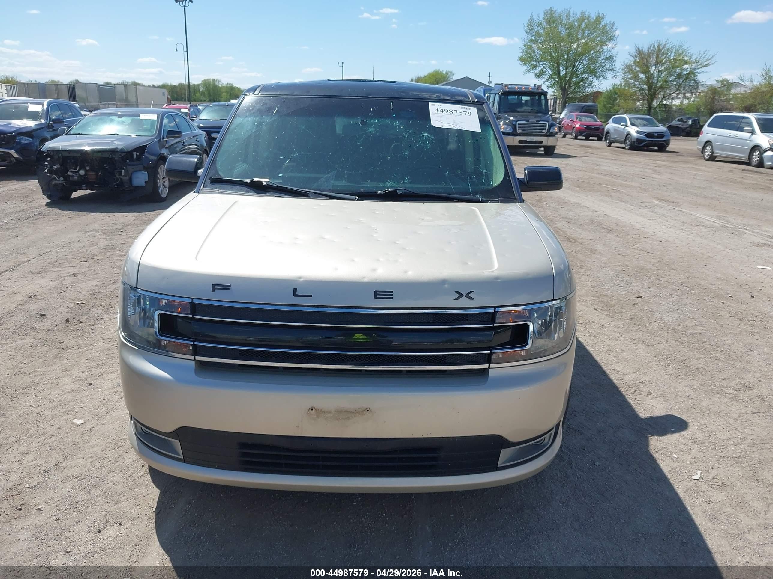2017 Ford Flex Sel Gold vin: 2FMGK5C88HBA09042