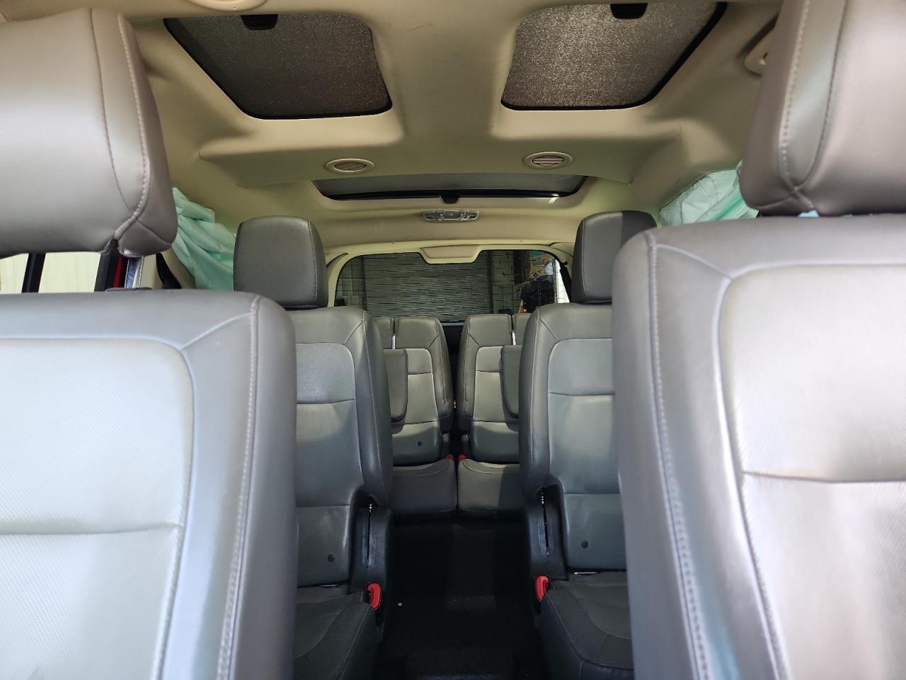 2018 Ford Flex Sel Red vin: 2FMGK5C88JBA08219
