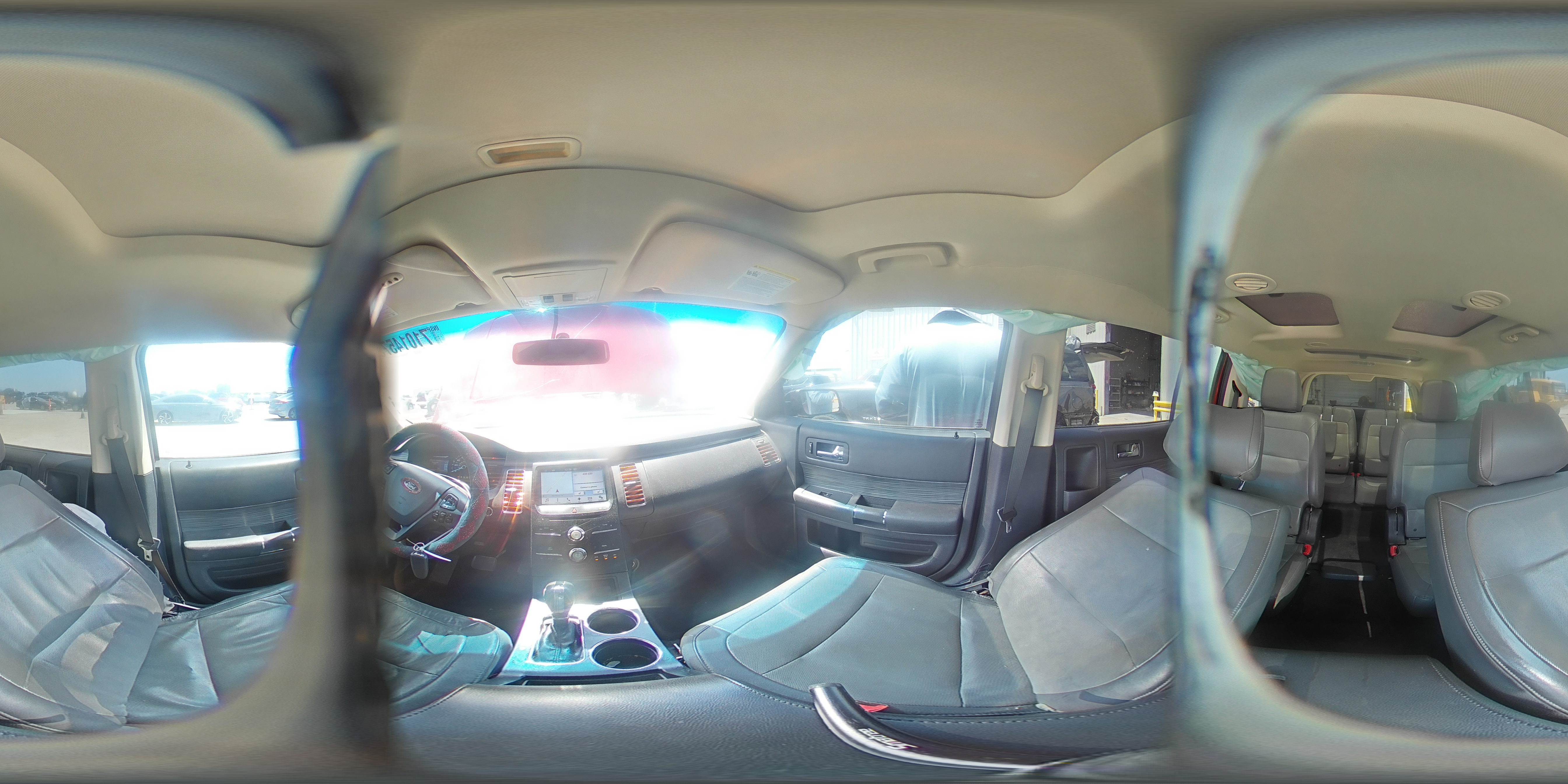 2018 Ford Flex Sel Red vin: 2FMGK5C88JBA08219