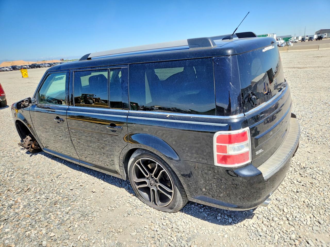 2014 Ford Flex Sel Charcoal vin: 2FMGK5C89EBD00256