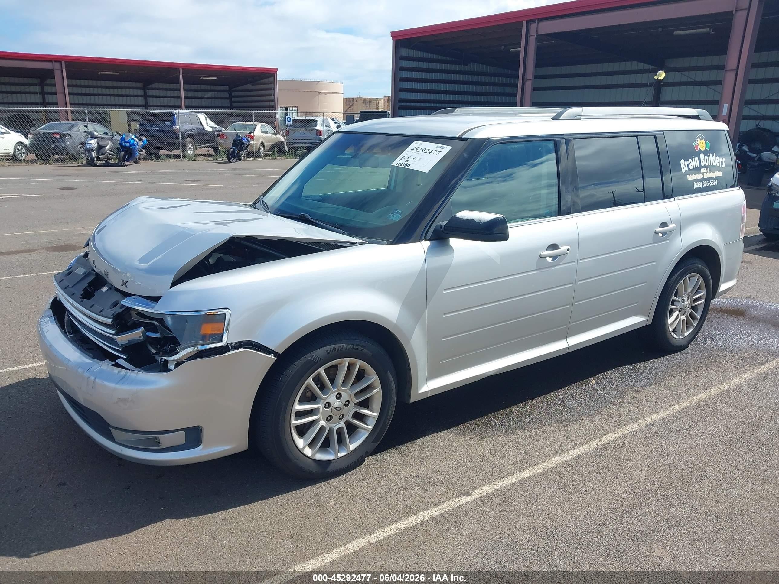 2014 Ford Flex Sel Серебряный vin: 2FMGK5C89EBD03237