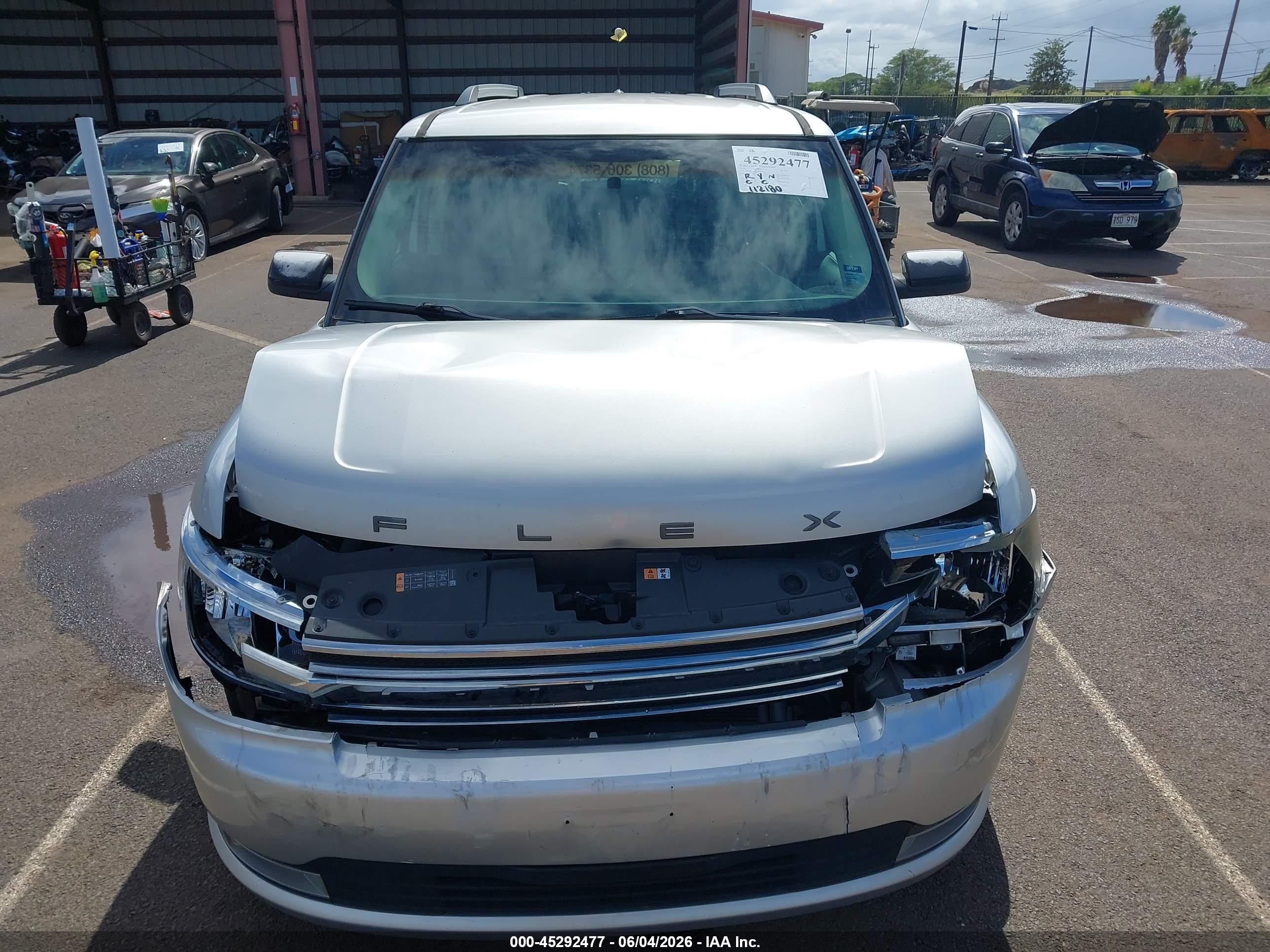 2014 Ford Flex Sel Серебряный vin: 2FMGK5C89EBD03237