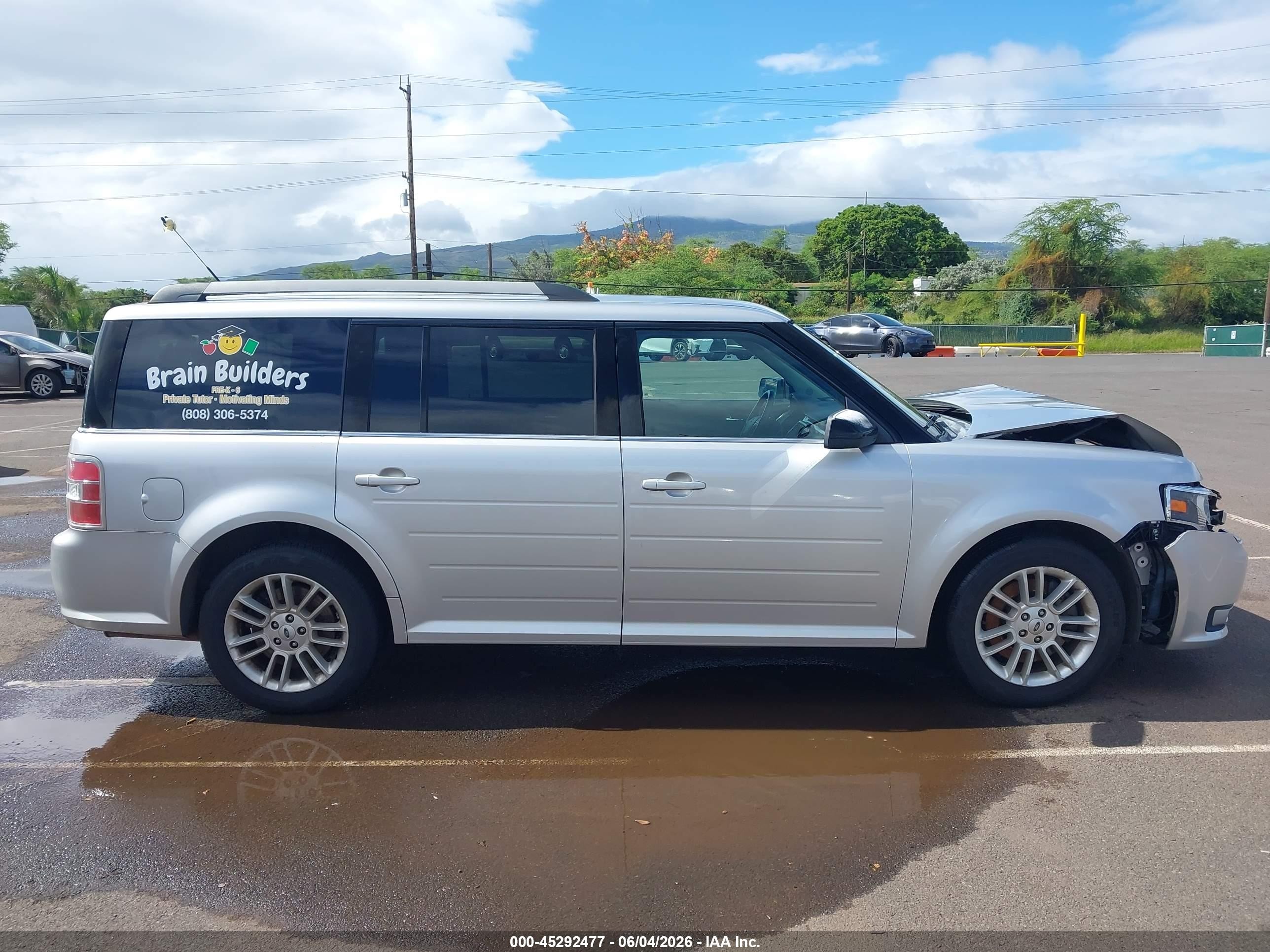 2014 Ford Flex Sel Серебряный vin: 2FMGK5C89EBD03237