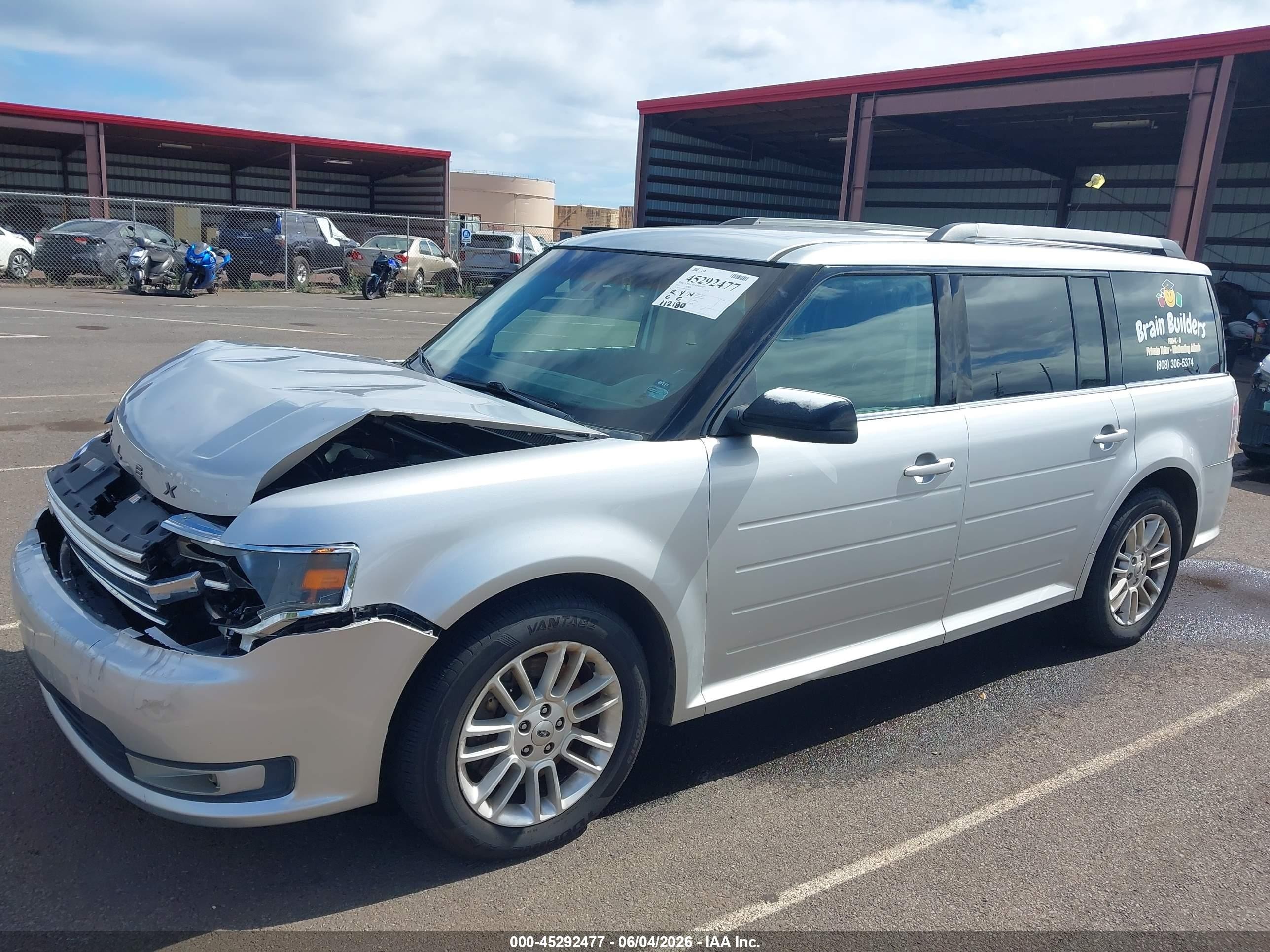 2014 Ford Flex Sel Серебряный vin: 2FMGK5C89EBD03237