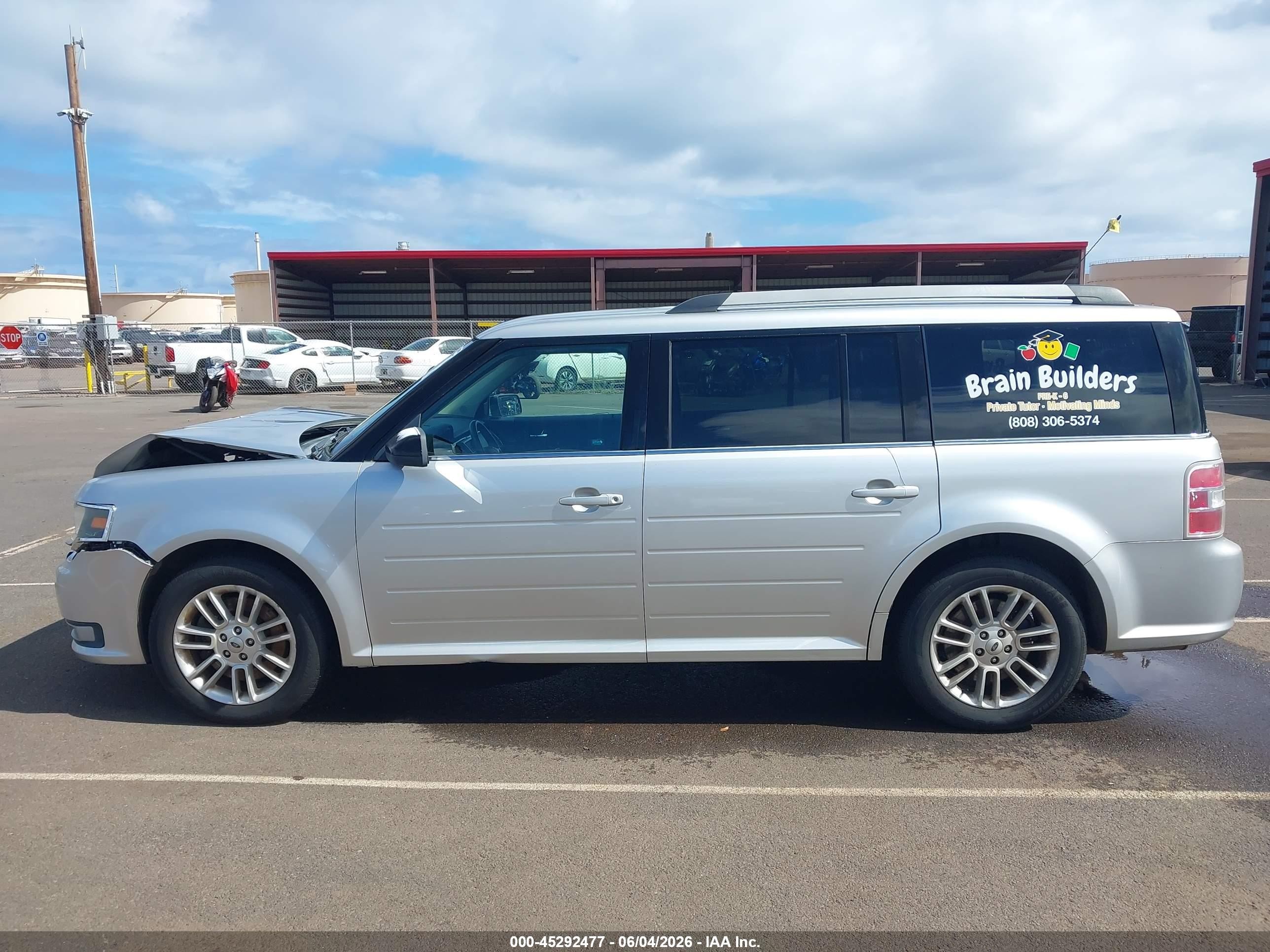 2014 Ford Flex Sel Серебряный vin: 2FMGK5C89EBD03237