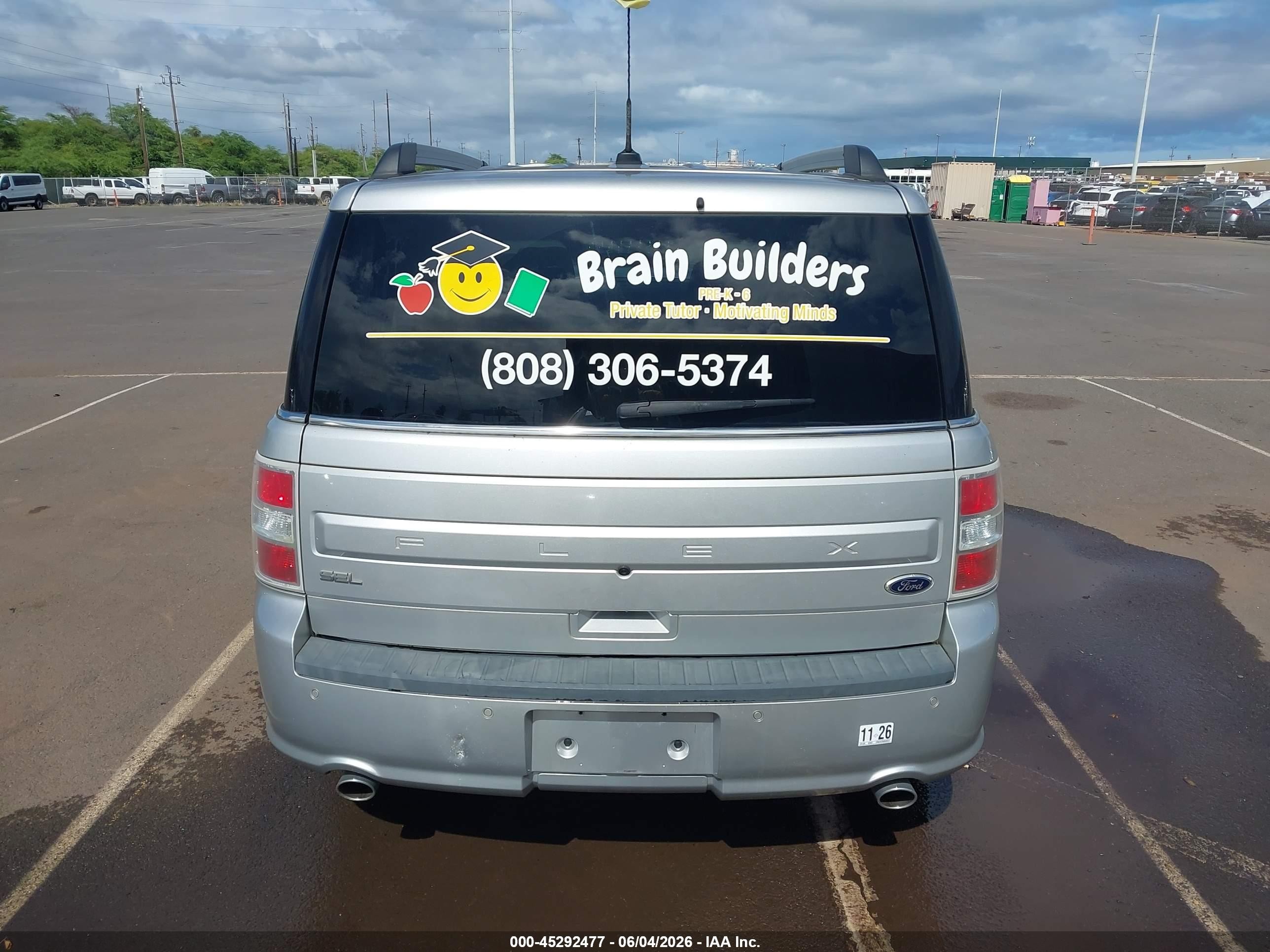 2014 Ford Flex Sel Серебряный vin: 2FMGK5C89EBD03237