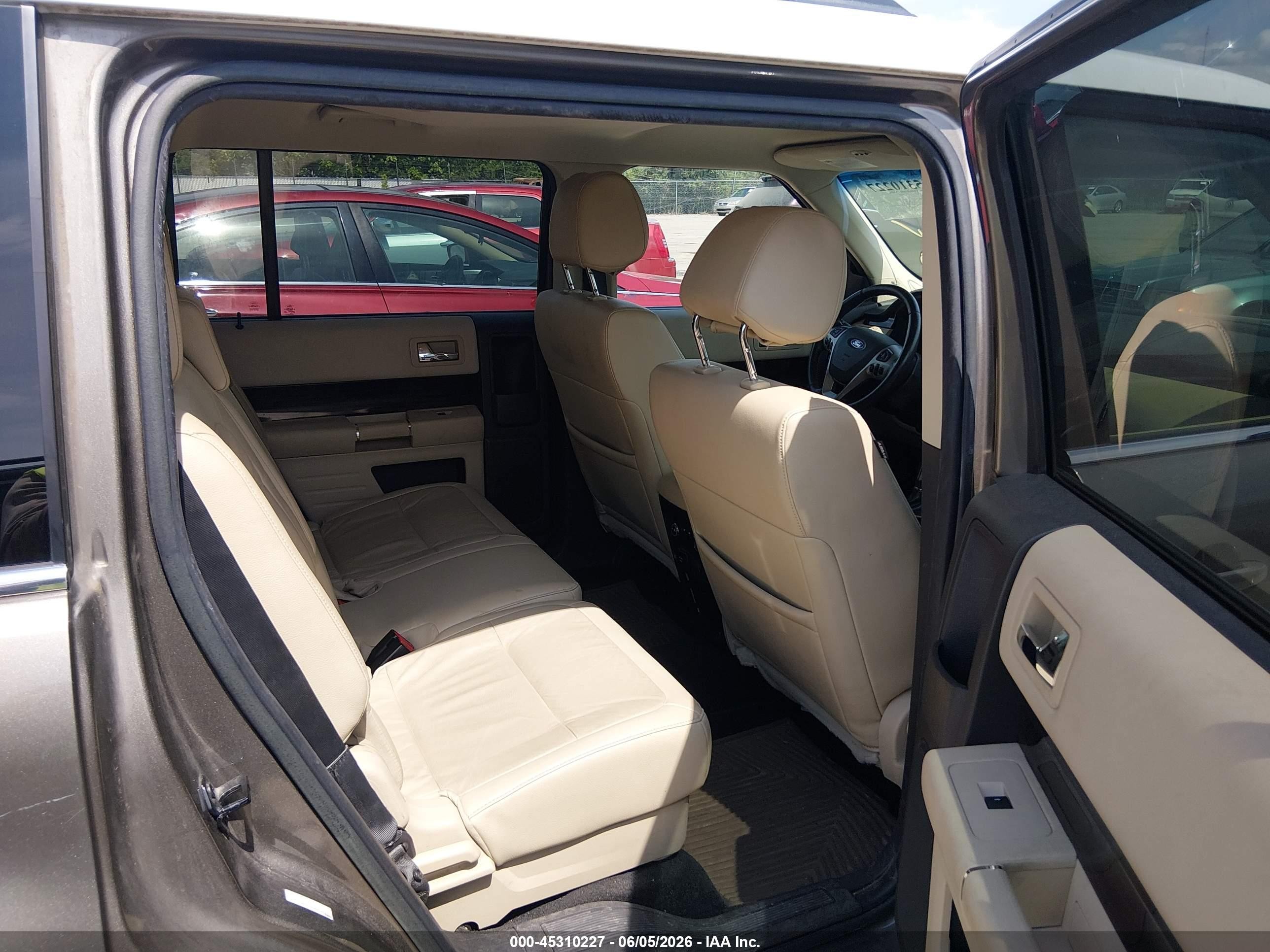 2014 Ford Flex Sel Gray vin: 2FMGK5C89EBD39008