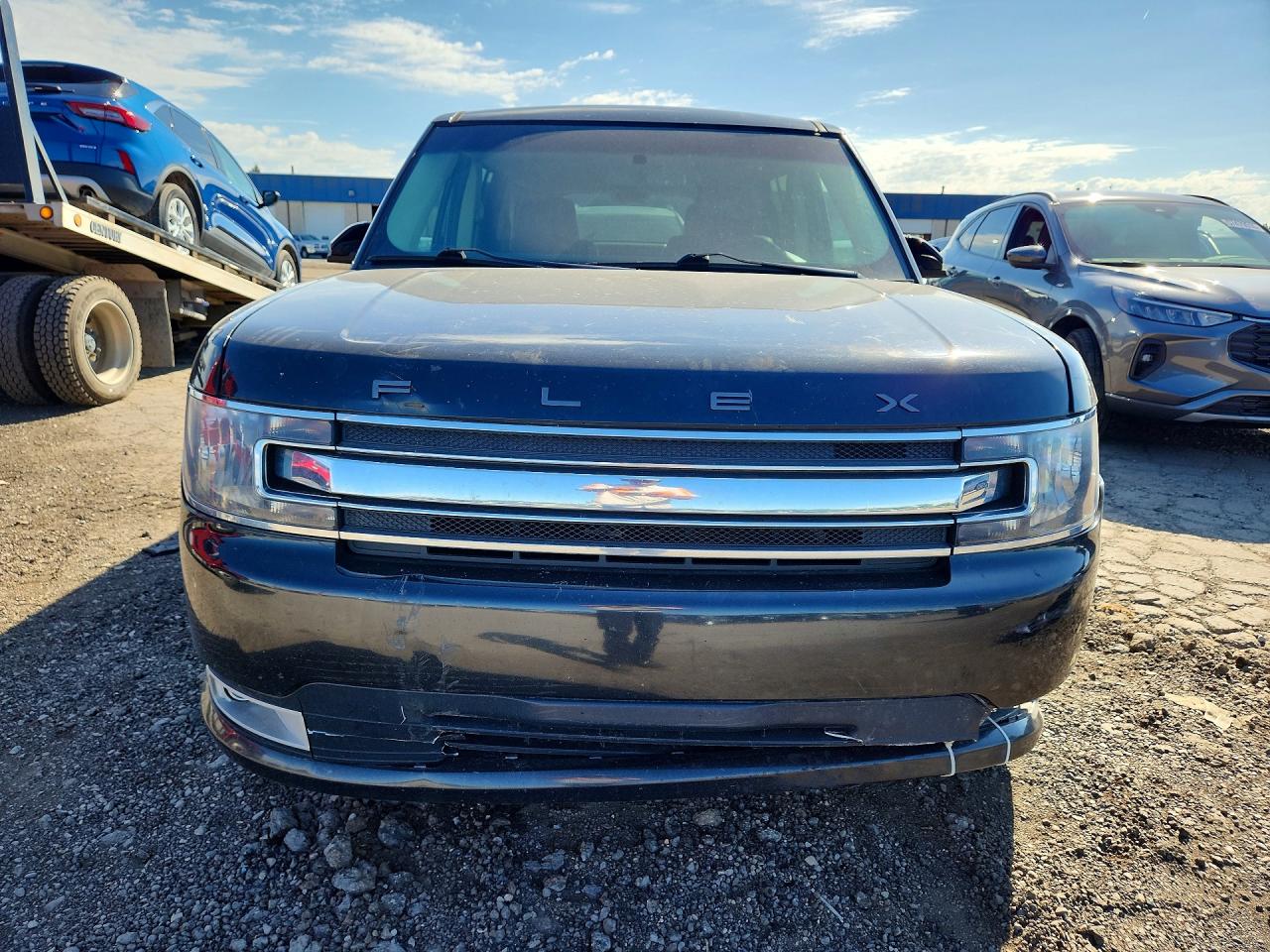 2015 Ford Flex Sel Black vin: 2FMGK5C89FBA02355
