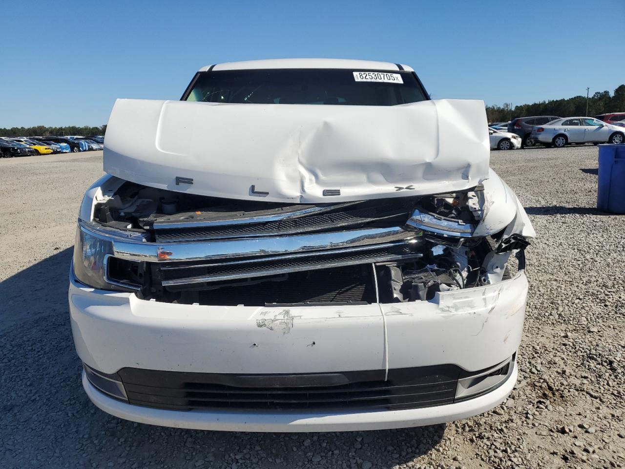 2017 Ford Flex Sel Белый vin: 2FMGK5C89HBA06411