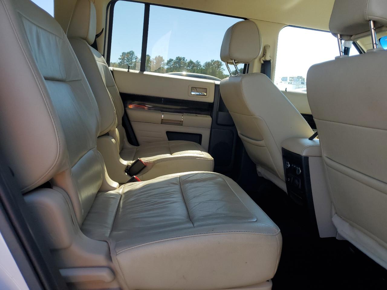 2017 Ford Flex Sel Белый vin: 2FMGK5C89HBA06411
