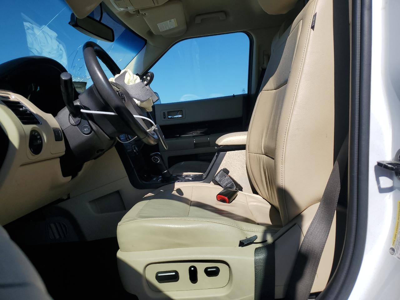 2017 Ford Flex Sel Белый vin: 2FMGK5C89HBA06411