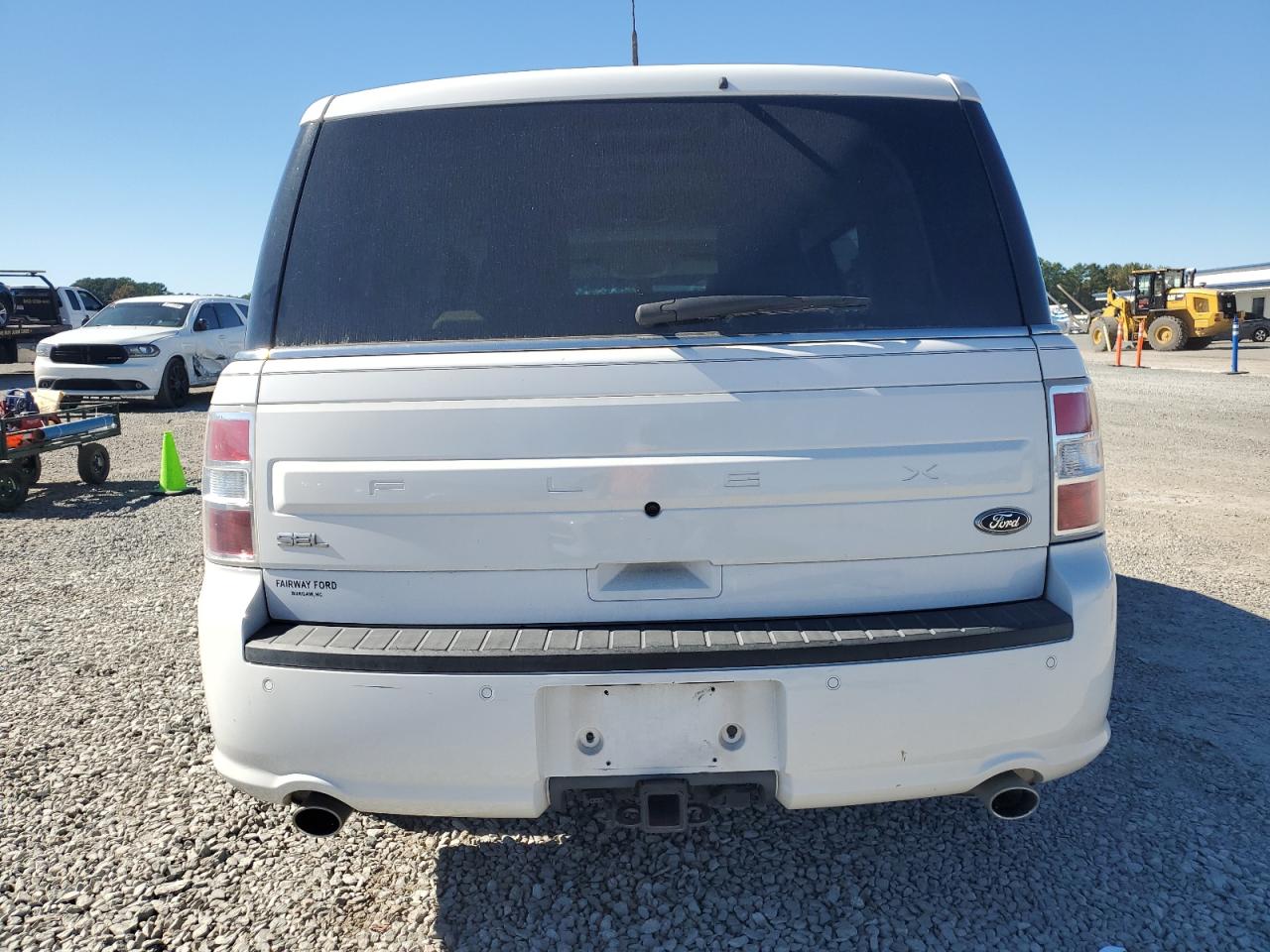 2017 Ford Flex Sel Белый vin: 2FMGK5C89HBA06411
