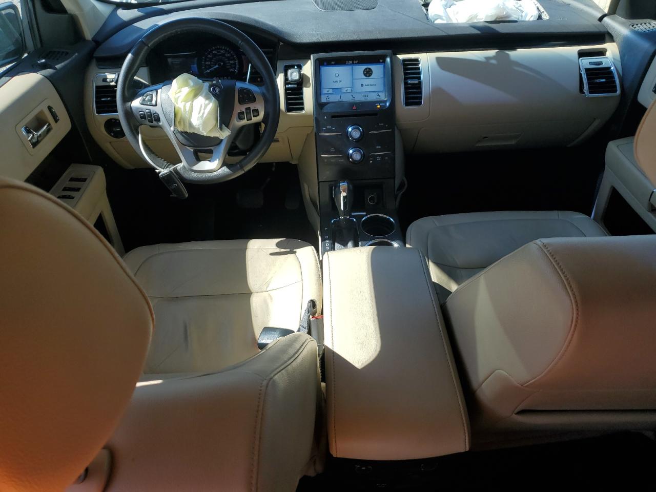 2017 Ford Flex Sel Белый vin: 2FMGK5C89HBA06411