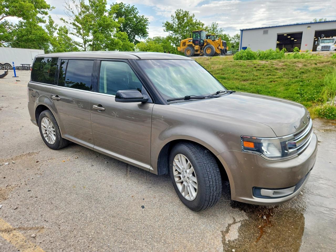 2013 Ford Flex Sel Gray vin: 2FMGK5C8XDBD14102
