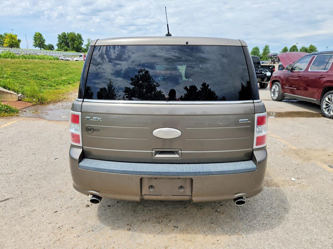 2013 Ford Flex Sel Gray vin: 2FMGK5C8XDBD14102