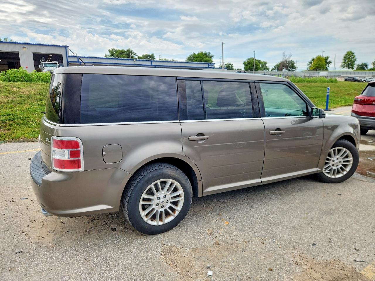 2013 Ford Flex Sel Gray vin: 2FMGK5C8XDBD14102