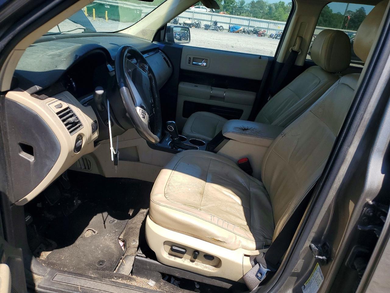 2013 Ford Flex Sel Tan vin: 2FMGK5C8XDBD23124