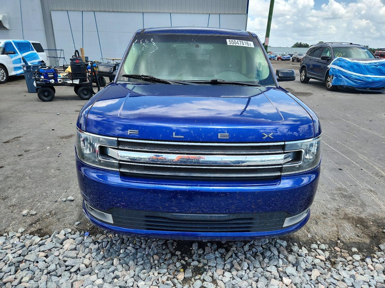 2013 Ford Flex Sel Blue vin: 2FMGK5C8XDBD29876