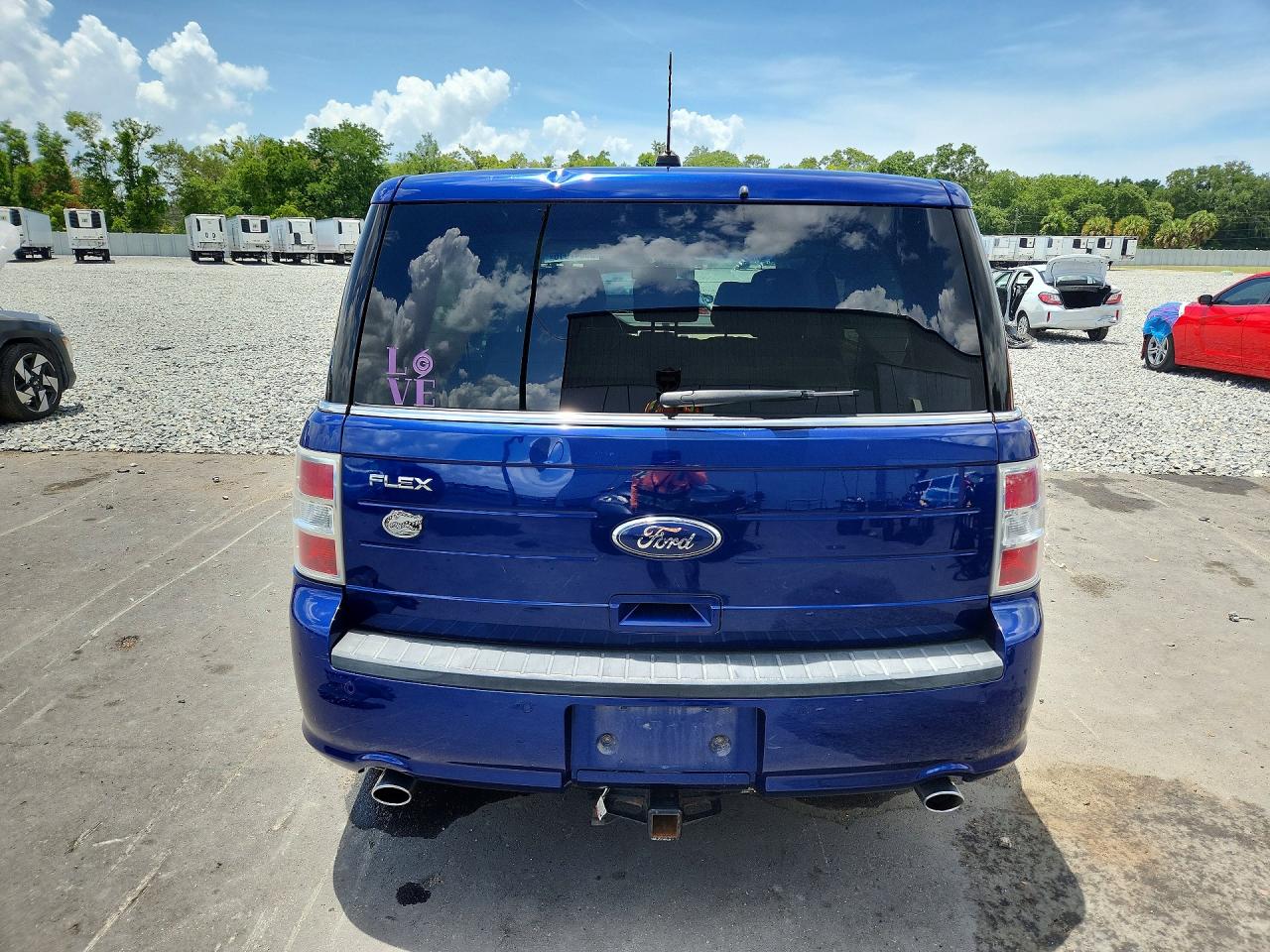 2013 Ford Flex Sel Blue vin: 2FMGK5C8XDBD29876