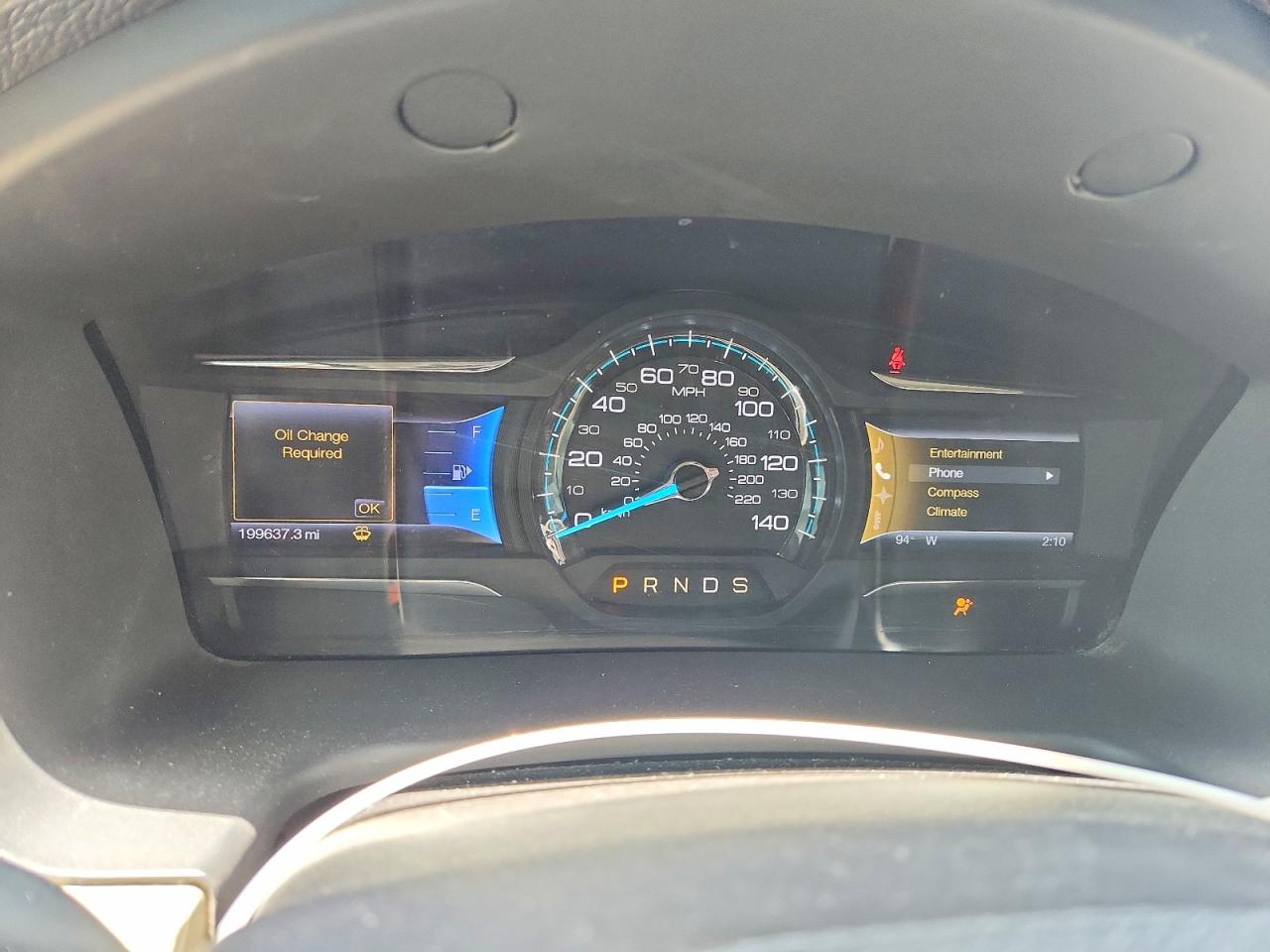 2013 Ford Flex Sel Blue vin: 2FMGK5C8XDBD29876