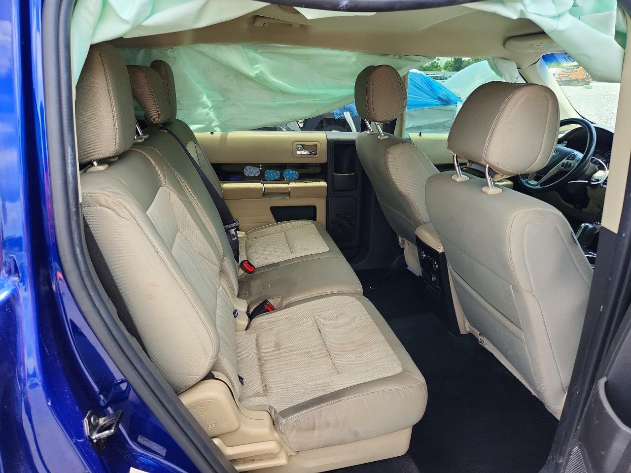 2013 Ford Flex Sel Blue vin: 2FMGK5C8XDBD29876