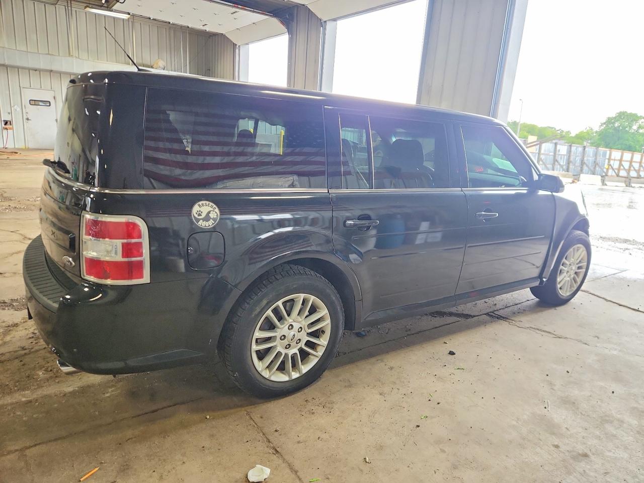 2014 Ford Flex Sel Черный vin: 2FMGK5C8XEBD09869