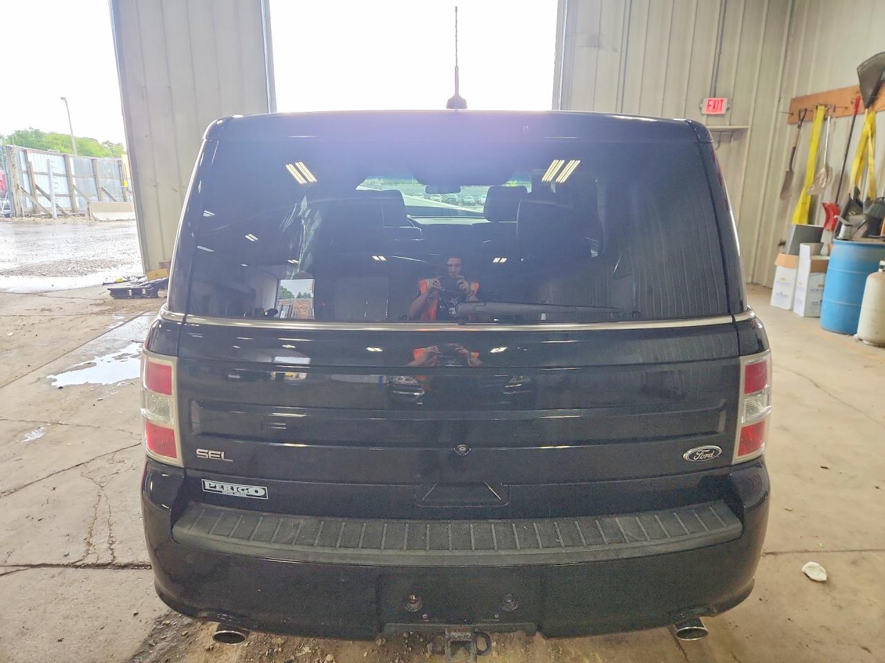 2014 Ford Flex Sel Черный vin: 2FMGK5C8XEBD09869