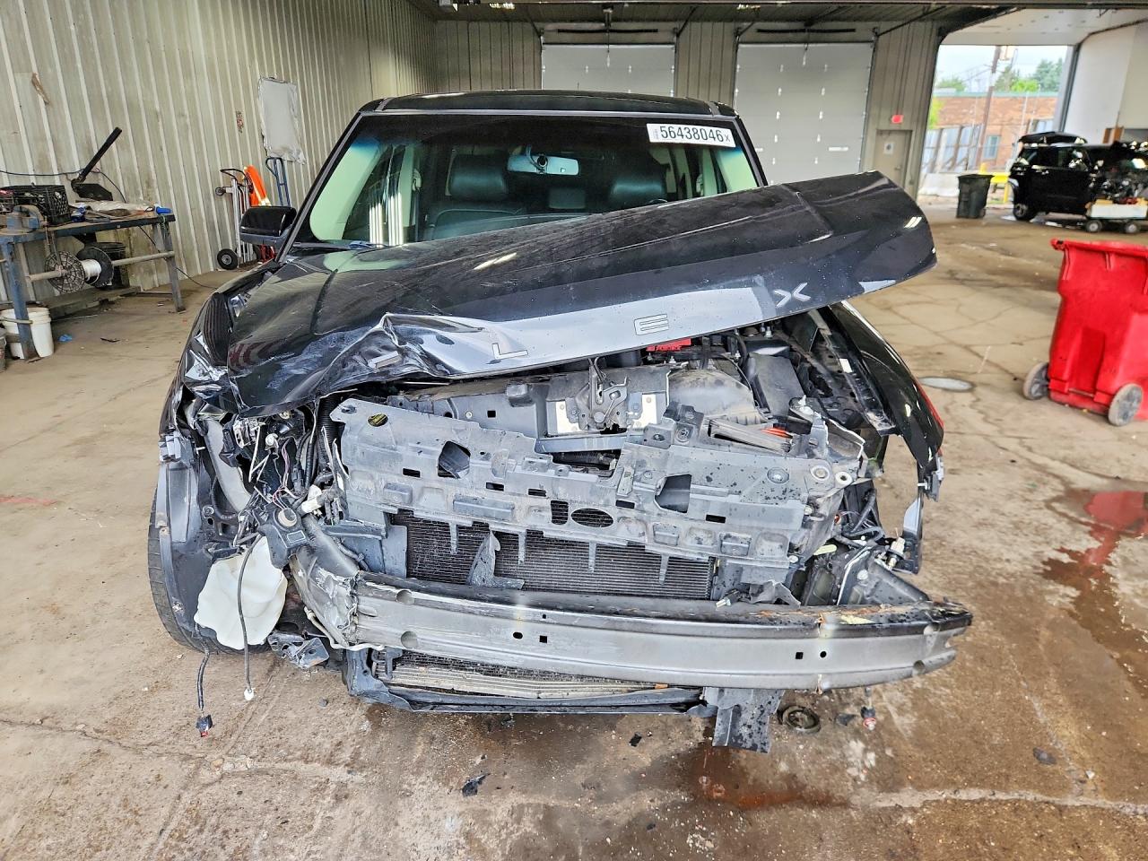 2014 Ford Flex Sel Черный vin: 2FMGK5C8XEBD09869