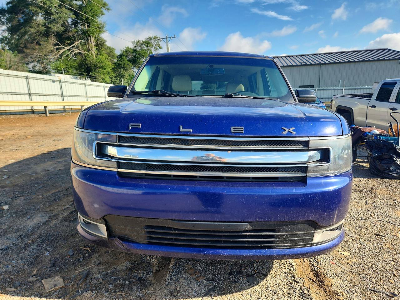 2014 Ford Flex Sel Blue vin: 2FMGK5C8XEBD15820
