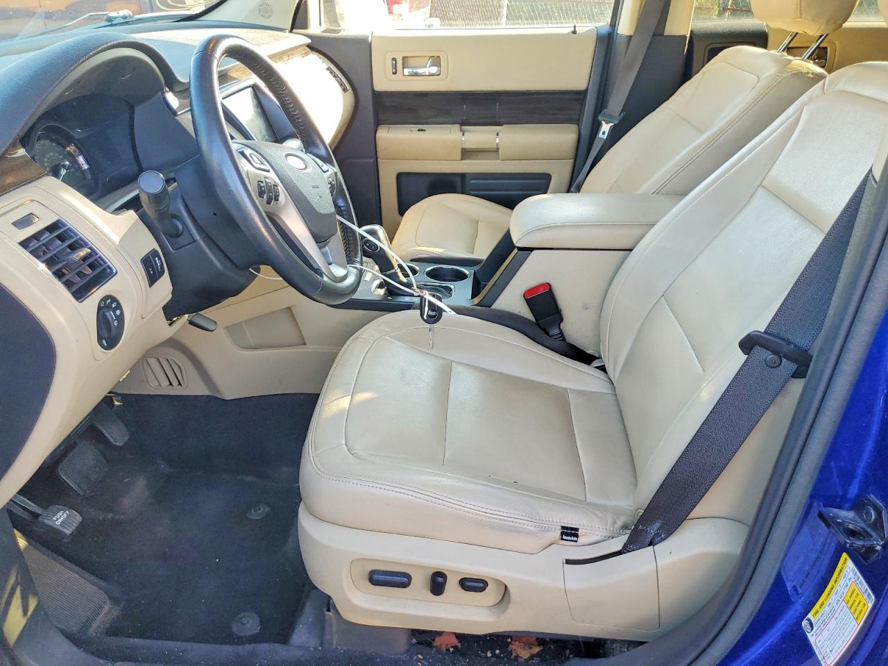 2014 Ford Flex Sel Blue vin: 2FMGK5C8XEBD15820