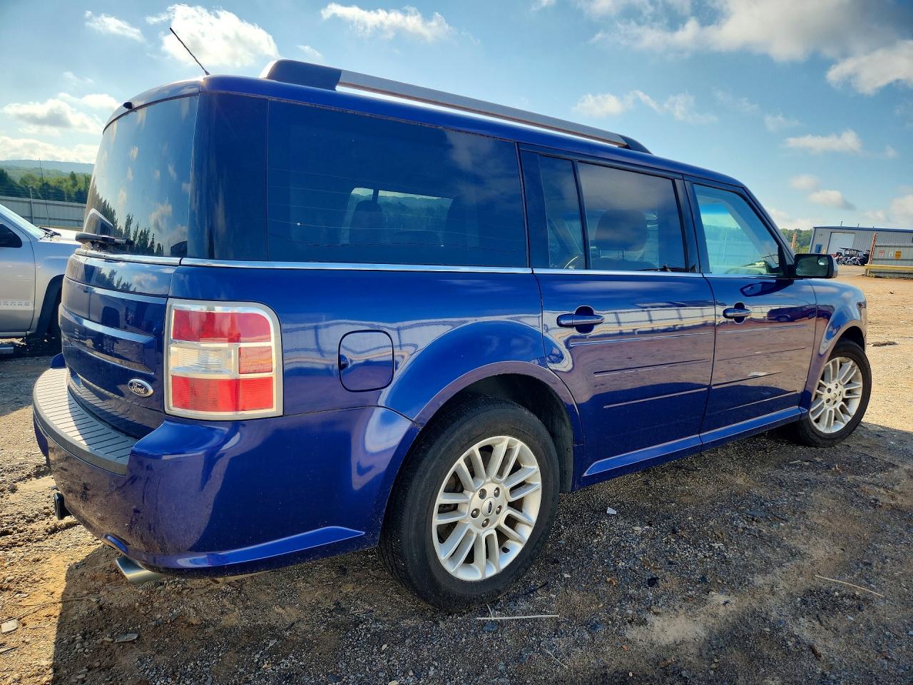2014 Ford Flex Sel Blue vin: 2FMGK5C8XEBD15820
