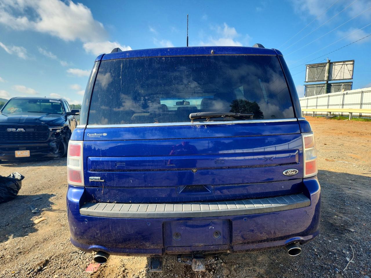 2014 Ford Flex Sel Blue vin: 2FMGK5C8XEBD15820
