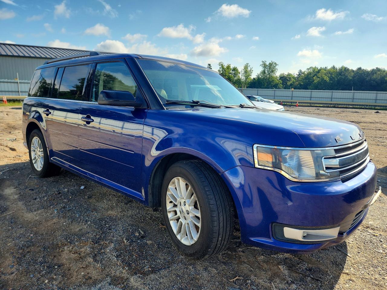 2014 Ford Flex Sel Blue vin: 2FMGK5C8XEBD15820
