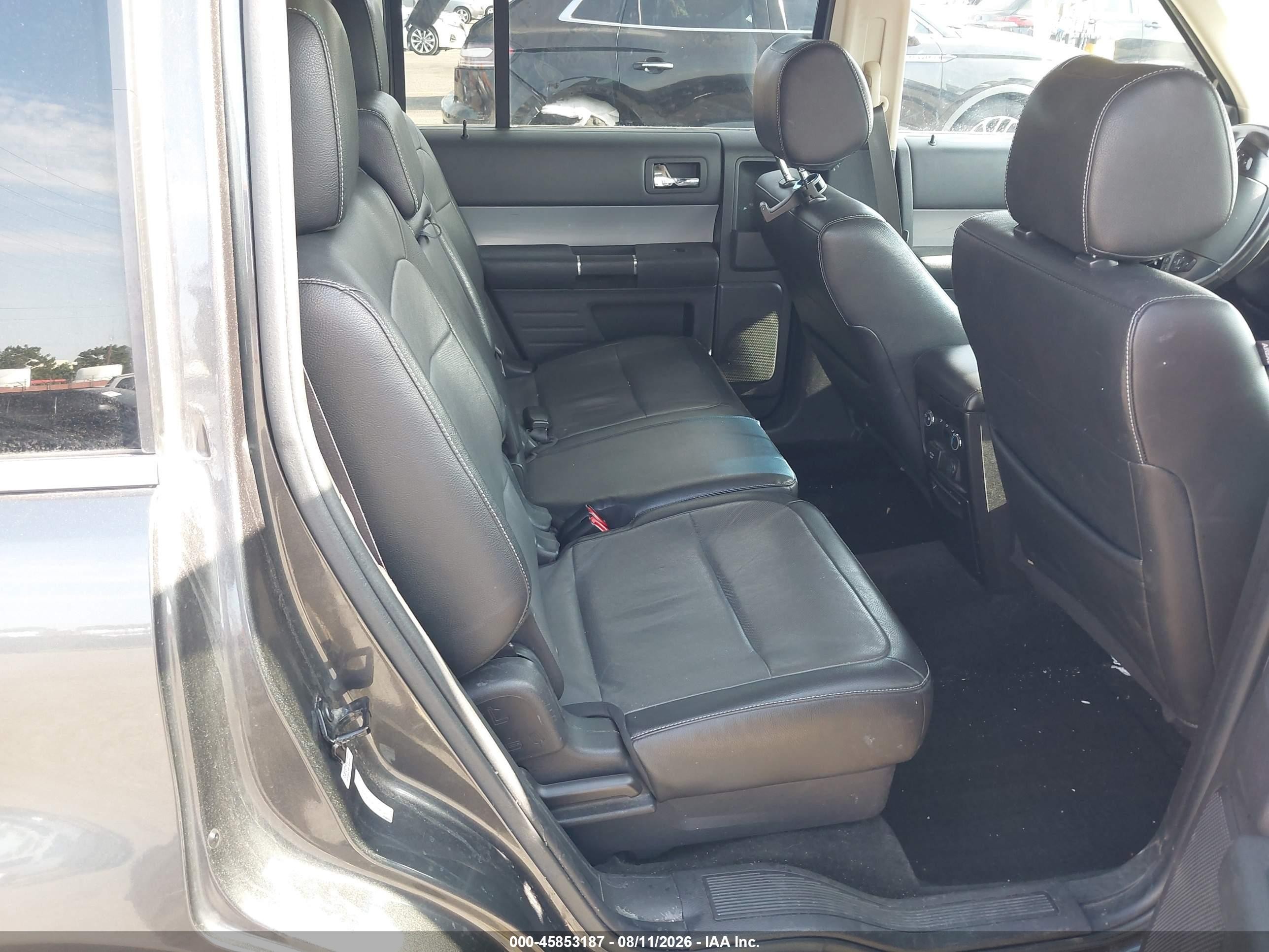 2015 Ford Flex Sel Gray vin: 2FMGK5C8XFBA14806