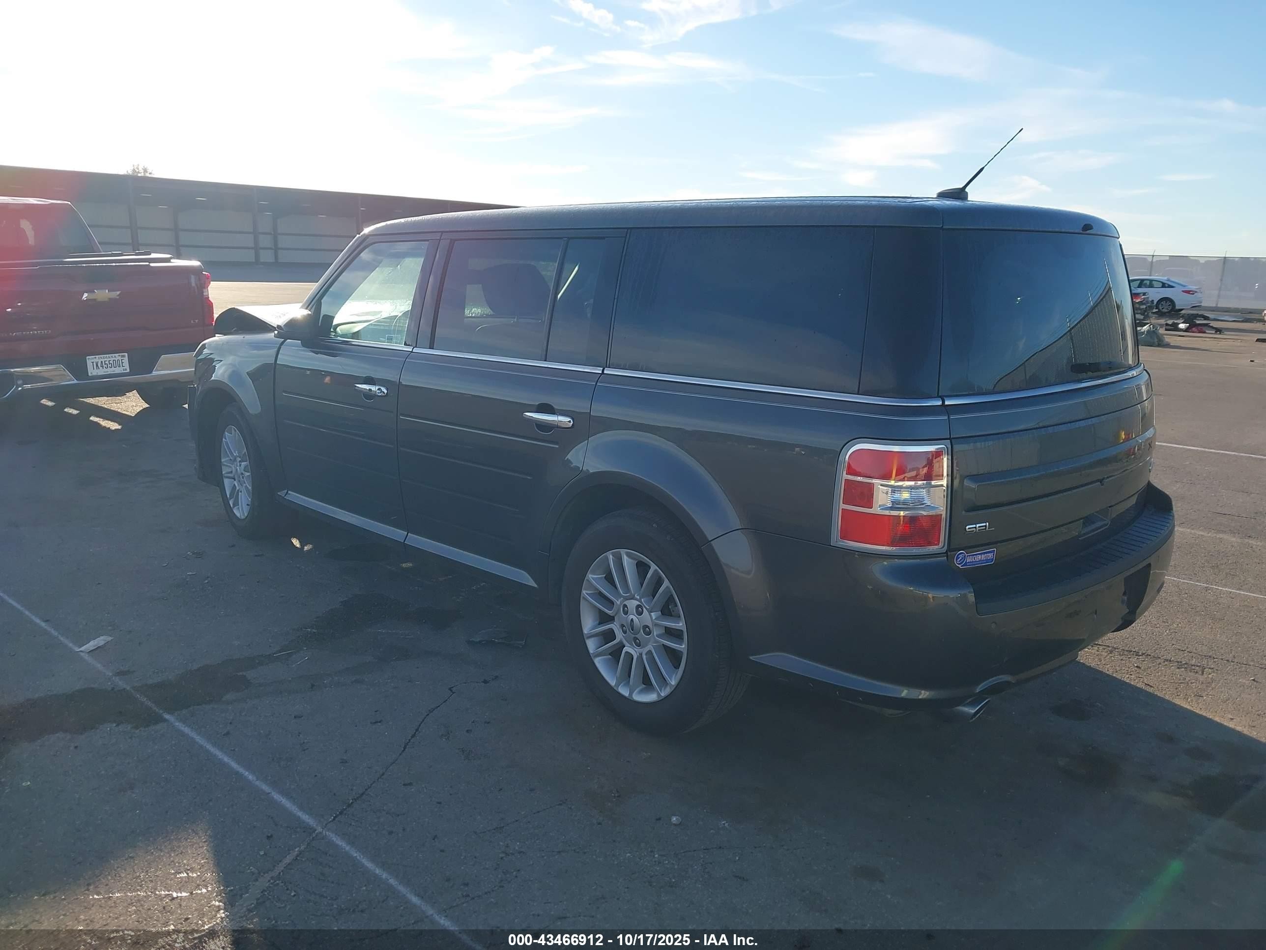 2018 Ford Flex Sel Серый vin: 2FMGK5C8XJBA09646