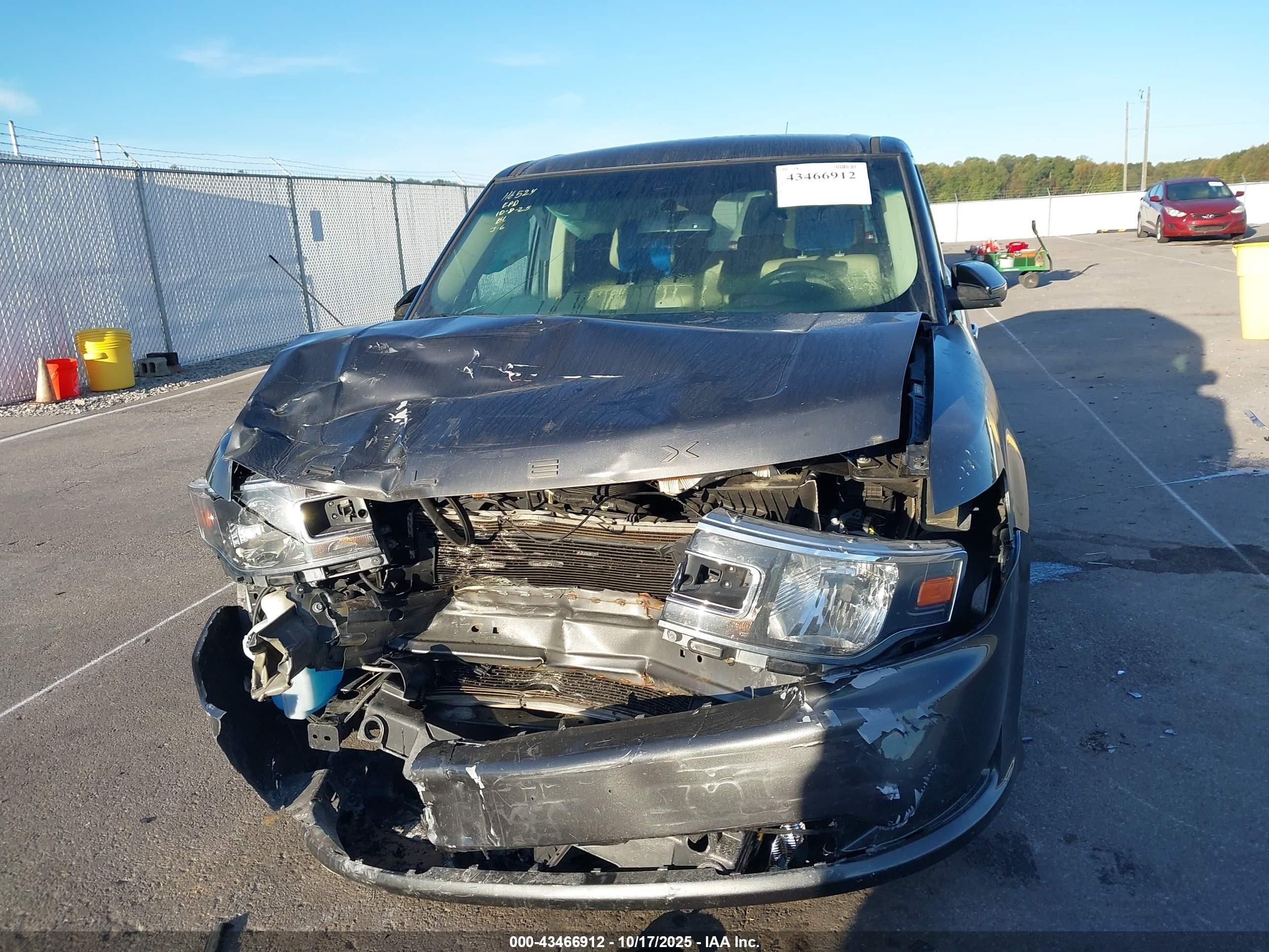 2018 Ford Flex Sel Серый vin: 2FMGK5C8XJBA09646