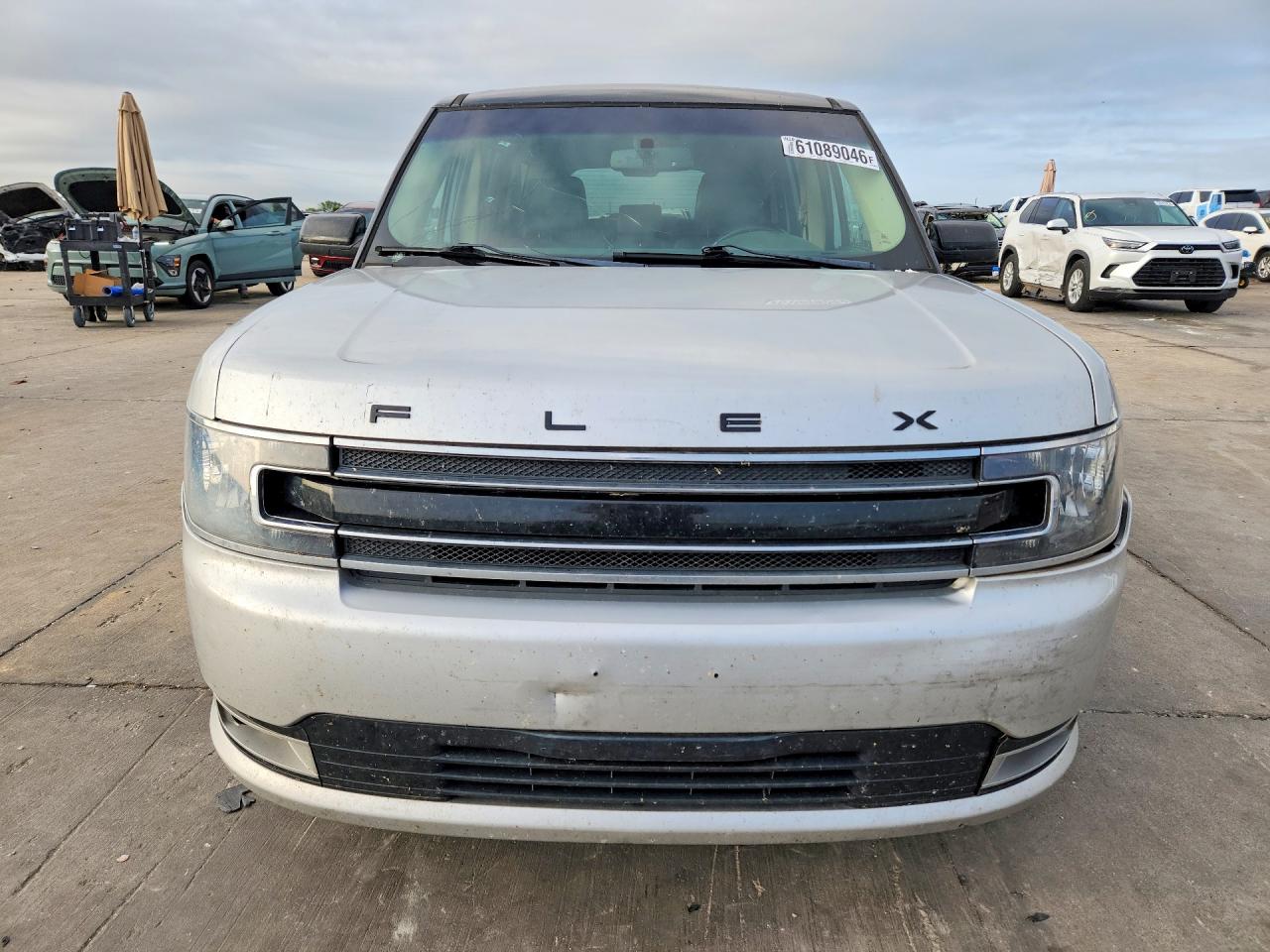 2018 Ford Flex Sel Silver vin: 2FMGK5C8XJBA19738