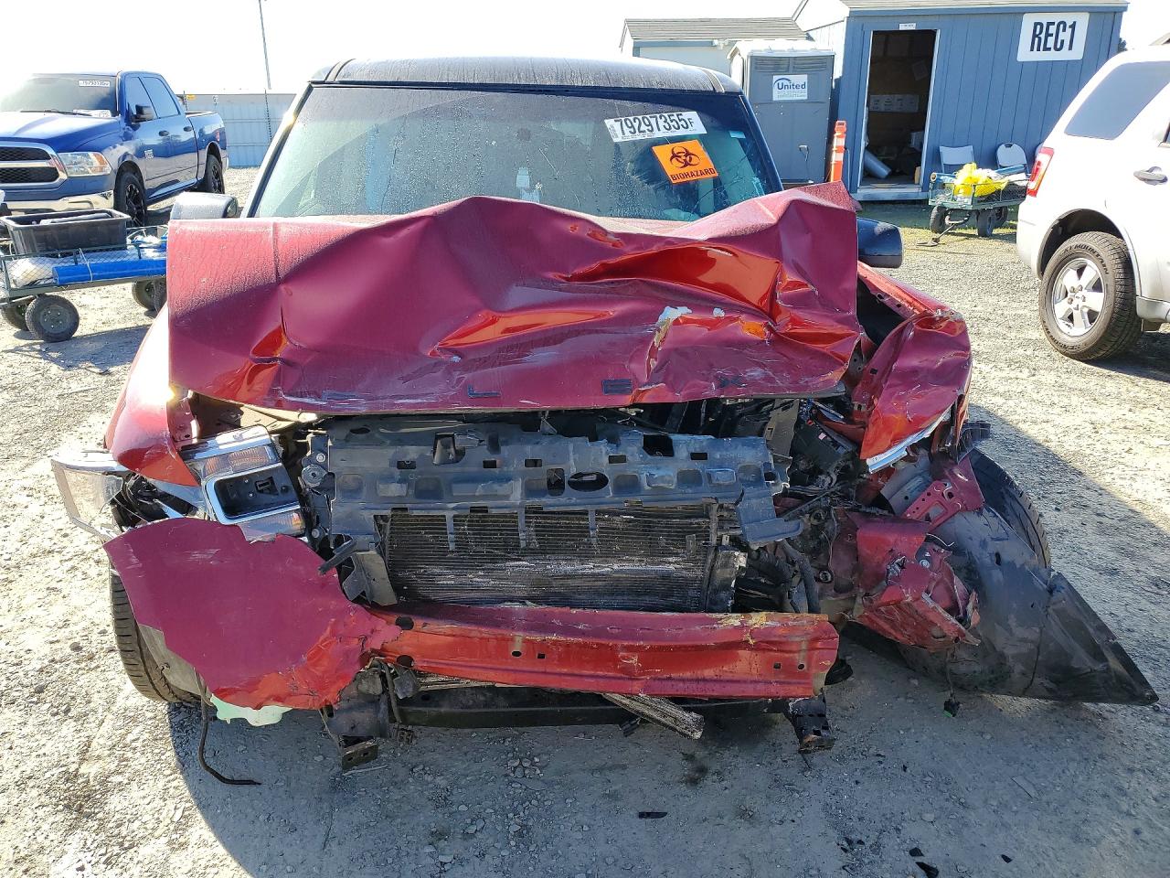 2019 Ford Flex Sel Red vin: 2FMGK5C8XKBA17103