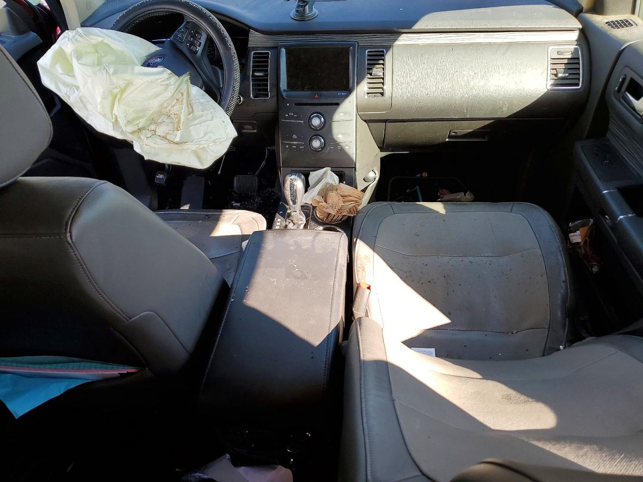 2019 Ford Flex Sel Red vin: 2FMGK5C8XKBA17103
