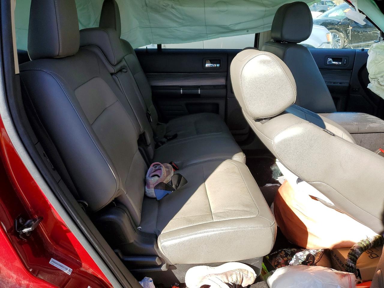 2019 Ford Flex Sel Red vin: 2FMGK5C8XKBA17103