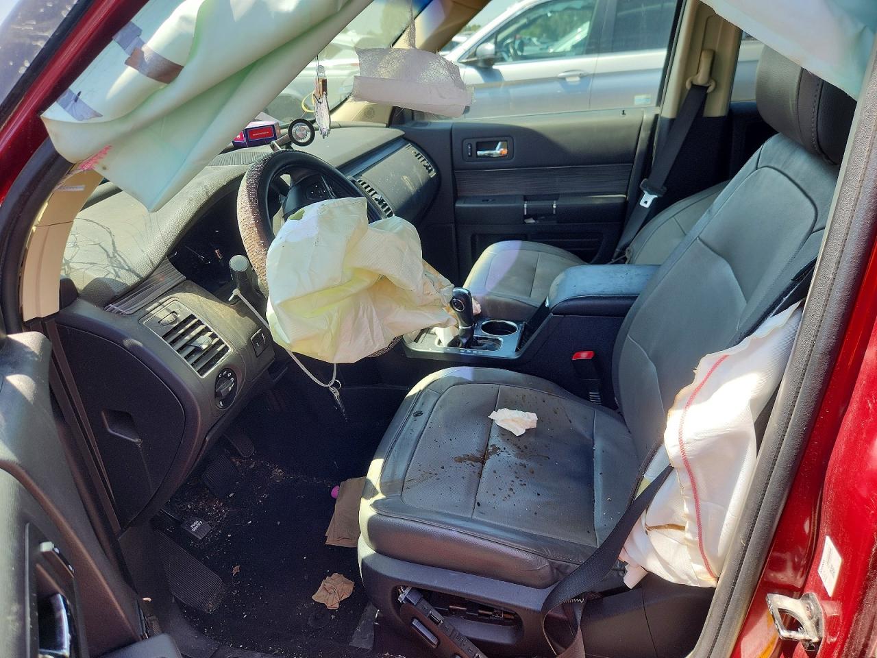 2019 Ford Flex Sel Red vin: 2FMGK5C8XKBA17103