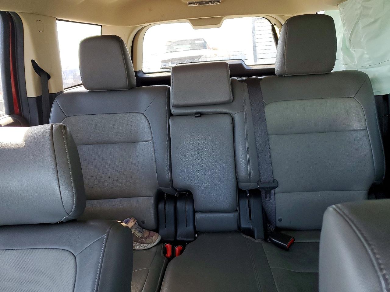 2019 Ford Flex Sel Red vin: 2FMGK5C8XKBA17103