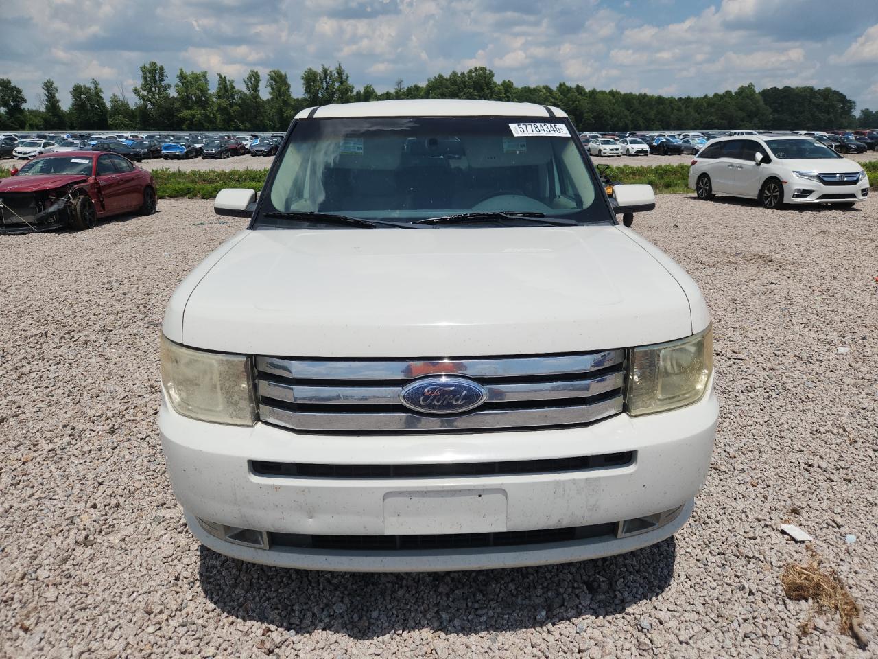 2010 Ford Flex Sel White vin: 2FMGK5CC0ABB29900