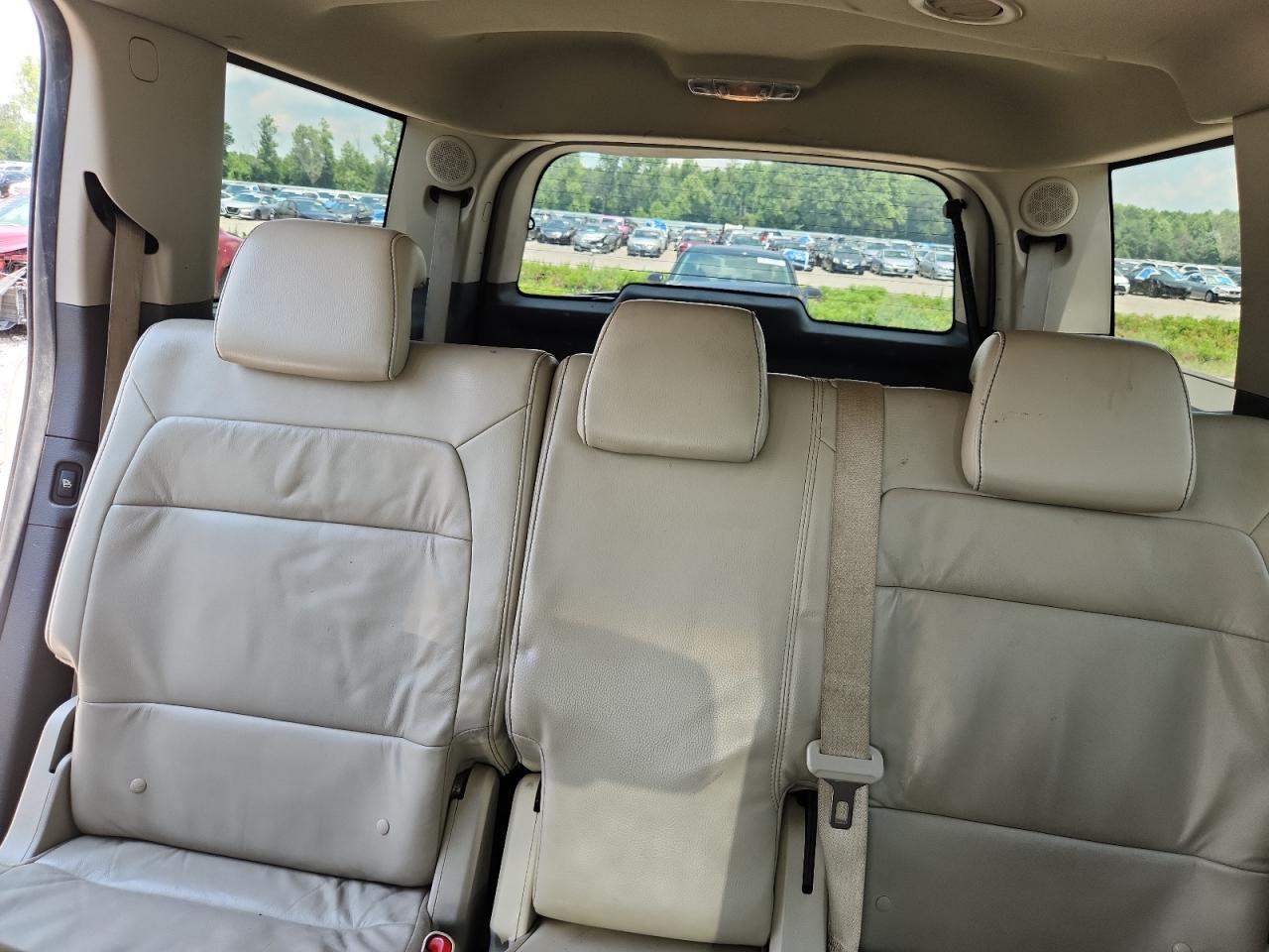 2010 Ford Flex Sel White vin: 2FMGK5CC0ABB29900