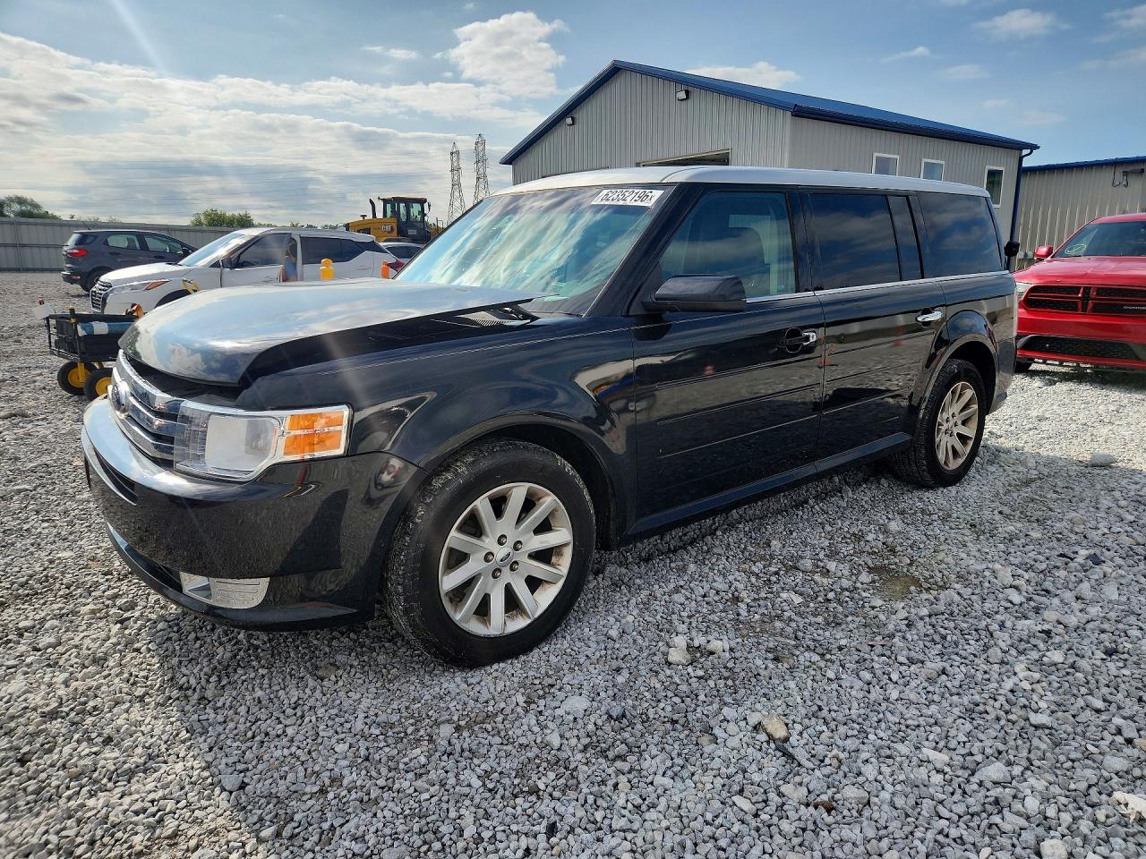 2011 Ford Flex Sel Черный vin: 2FMGK5CC0BBD09833