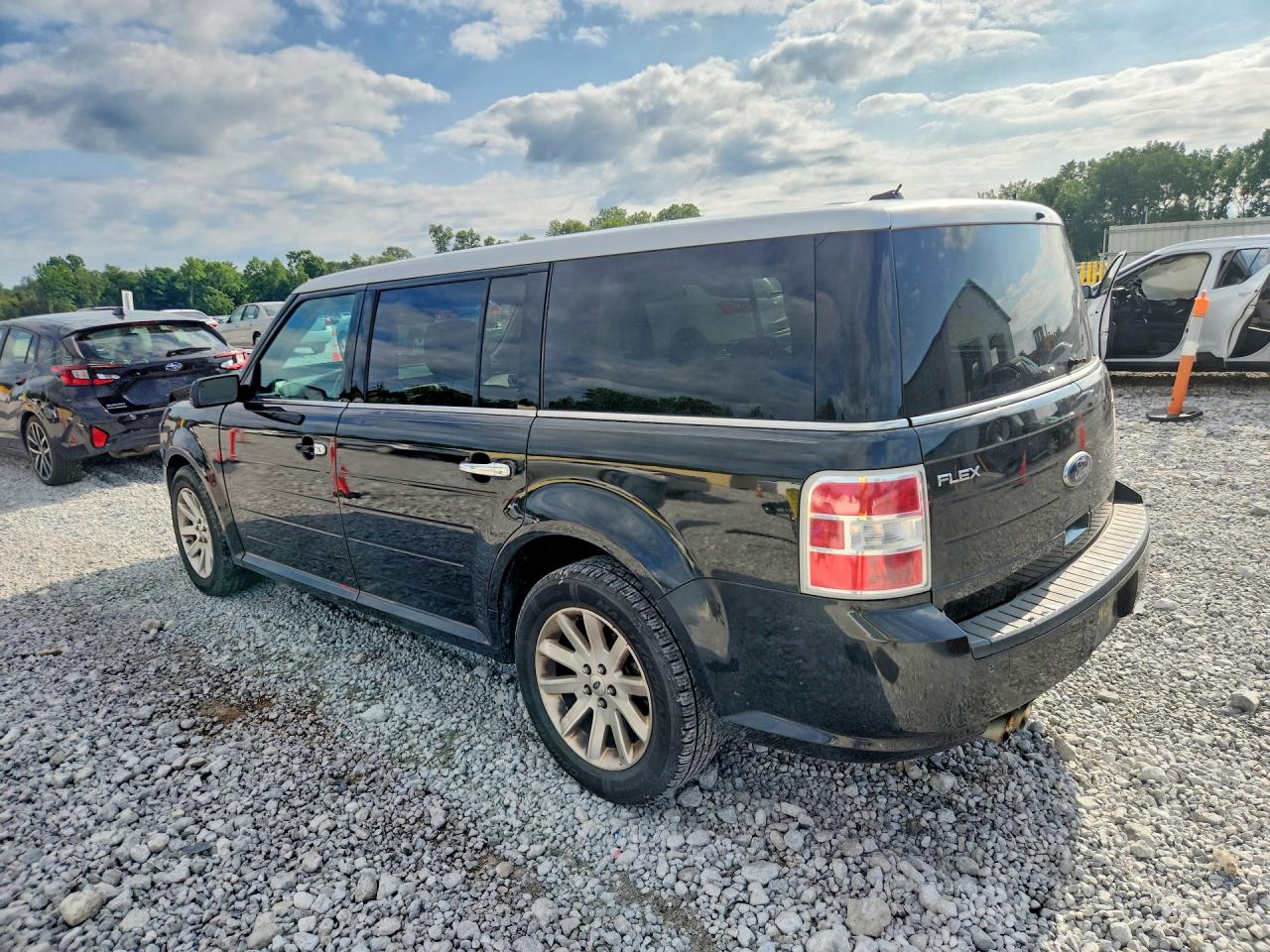 2011 Ford Flex Sel Черный vin: 2FMGK5CC0BBD09833