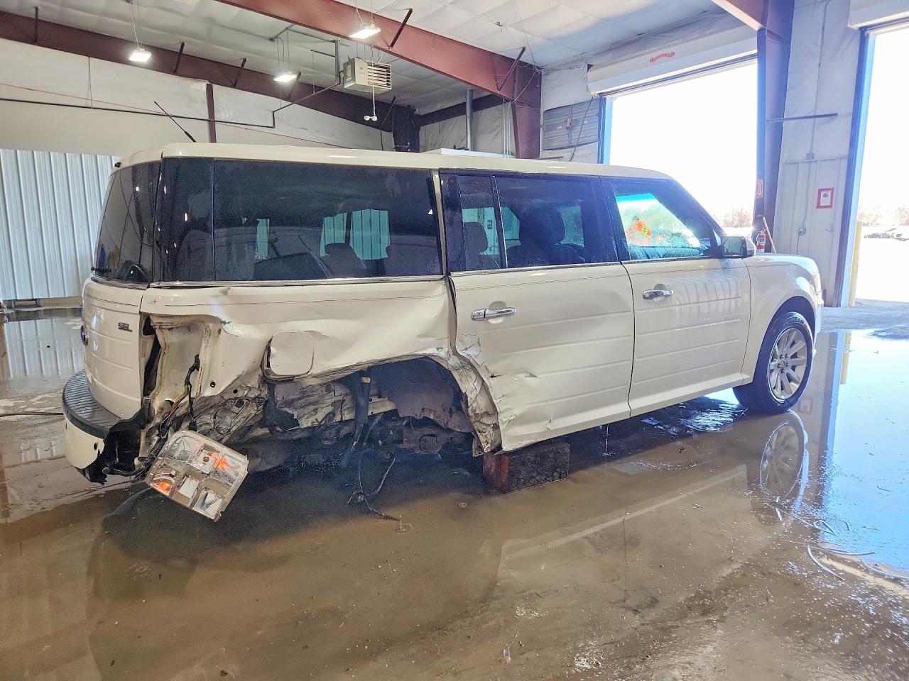 2011 Ford Flex Sel White vin: 2FMGK5CC0BBD30682