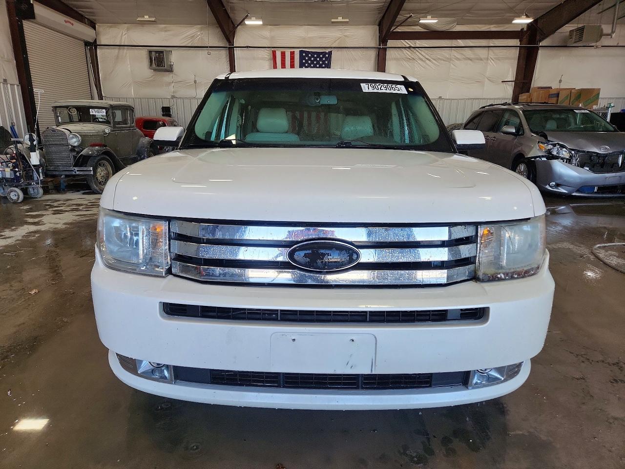 2011 Ford Flex Sel White vin: 2FMGK5CC0BBD30682