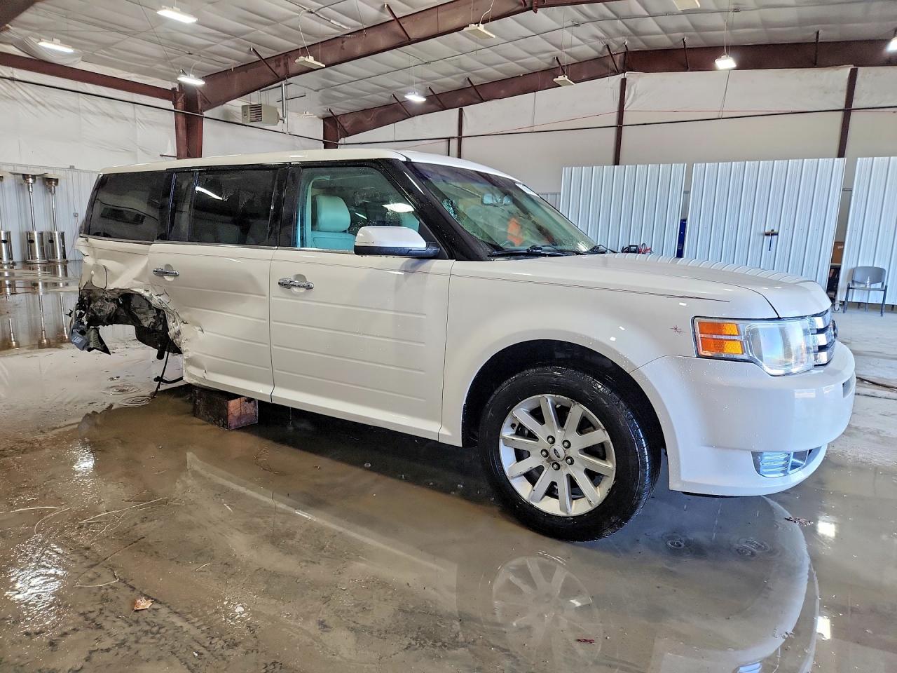 2011 Ford Flex Sel White vin: 2FMGK5CC0BBD30682