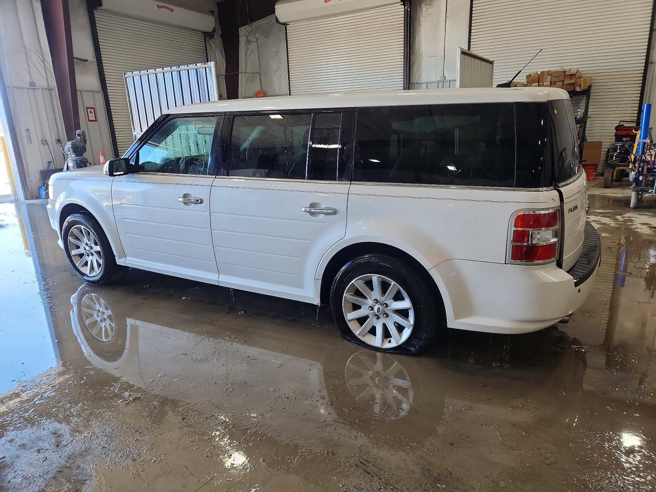 2011 Ford Flex Sel White vin: 2FMGK5CC0BBD30682